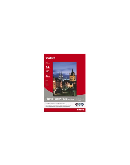 Papel canon plus sg - 201 - a4 satinado 20hojas