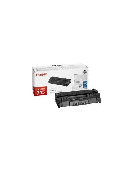 Toner canon 715 negro 3000 páginas lbp3310 - 3370
