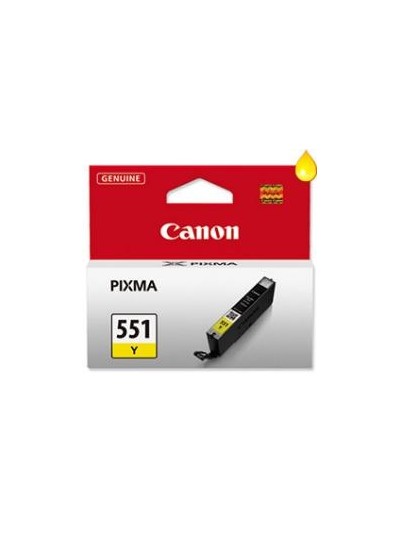 Cartucho tinta canon cli - 551y amarillo mg6350 - mg5450