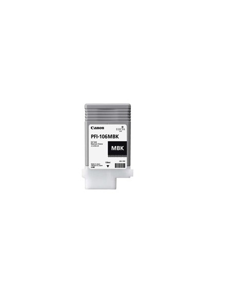 Cartucho canon pfi - 106mbk negro mate ipf6400se - ipf6300s - ipf6400s - ipf6300 - ipf6350 - ipf6400 - ipf6450