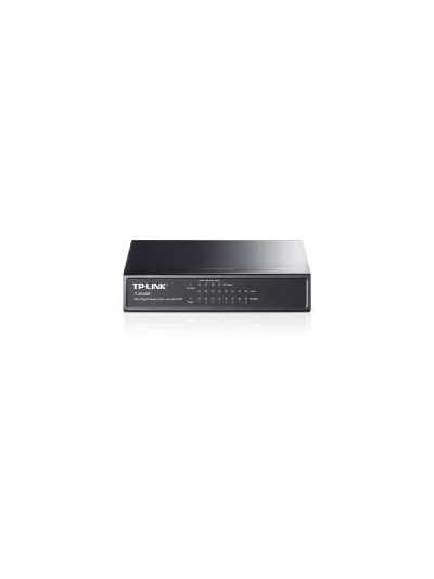 Switch 8 puertos 10 - 100mbps con 4 ptos poe tp - link