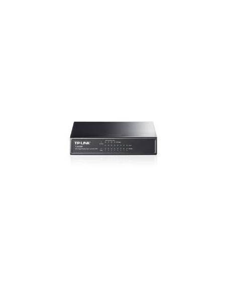 Switch 8 puertos 10 - 100mbps con 4 ptos poe tp - link