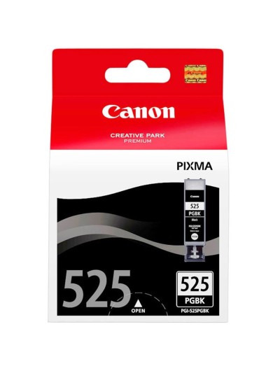 Cartucho tinta canon pgi 525 negro 19ml pixma ip4850 - mg5150 - mg5250 - mg6150 - mg8150