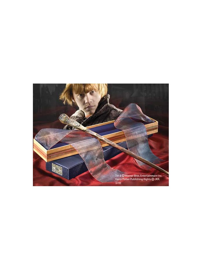 Replica the noble collection harry potter varita de ron weasley Replica the noble collection harry potter varita de ron weasley
