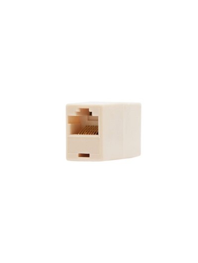 Empalme rj45 nanocable cat 5 - hembra - hembra