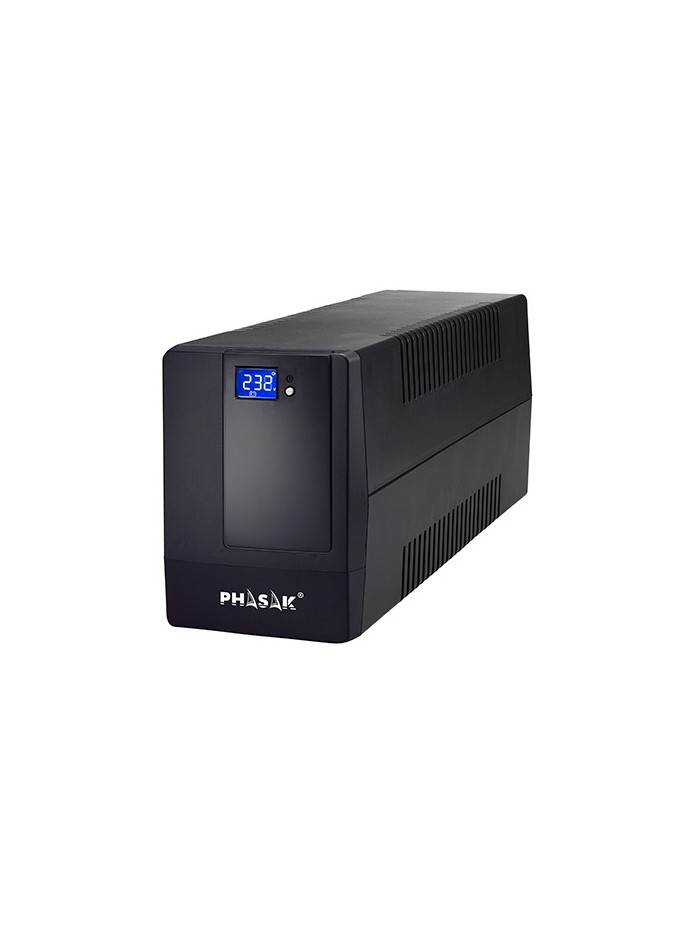 Sai ups phasak 1000va display lcd avr 4xschuko ph 9410 Sai ups phasak 1000va display lcd avr 4xschuko ph 9410