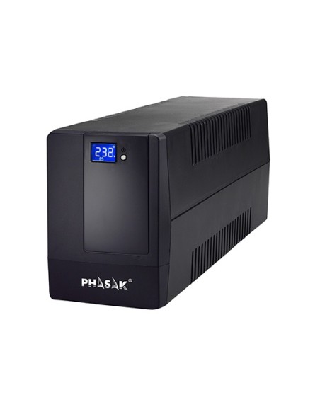 Sai ups phasak 1000va display lcd avr 4xschuko ph 9410