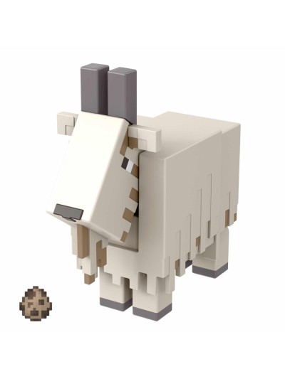 Figura mattel minecraft cabra con accesorios portal