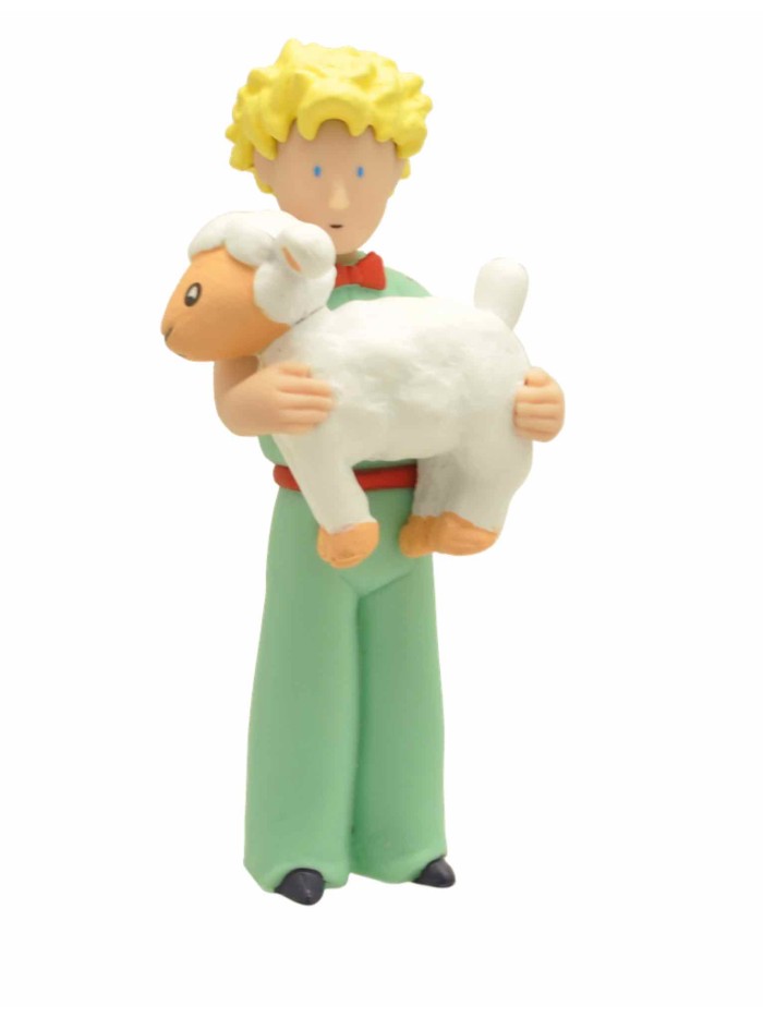 Figura plastoy series tv el principito principito con cordero pvc Figura plastoy series tv el principito principito con cordero pvc