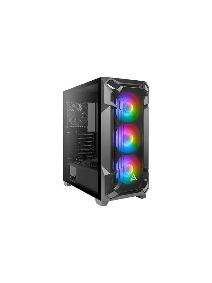 Caja ordenador gaming antec df600 flux atx 2 x usb 3.0 sin fuente rgb Caja ordenador gaming antec df600 flux atx 2 x usb 3.0 sin fuente rgb