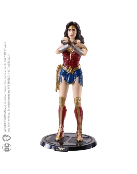 Figura the noble collection bendyfigs dc comics wonder woman ww 84 pelicula