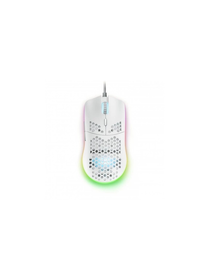 Mouse raton mars gaming mmax optico usb 7 botones 12400ppp blanco Mouse raton mars gaming mmax optico usb 7 botones 12400ppp blanco