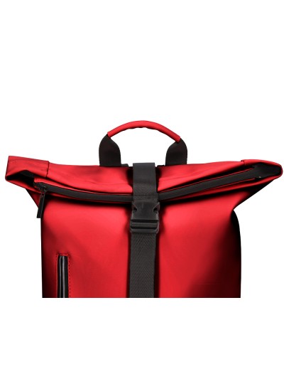 Cartera antartik mochila waterproof enrollable diseño casual color granate 480x130x280 mm