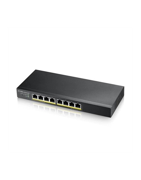 Switch 8 puertos zyxel gs1915 - 8ep gigabit ethernet poe 60w nebula