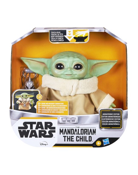 Star wars baby yoda animatrónico