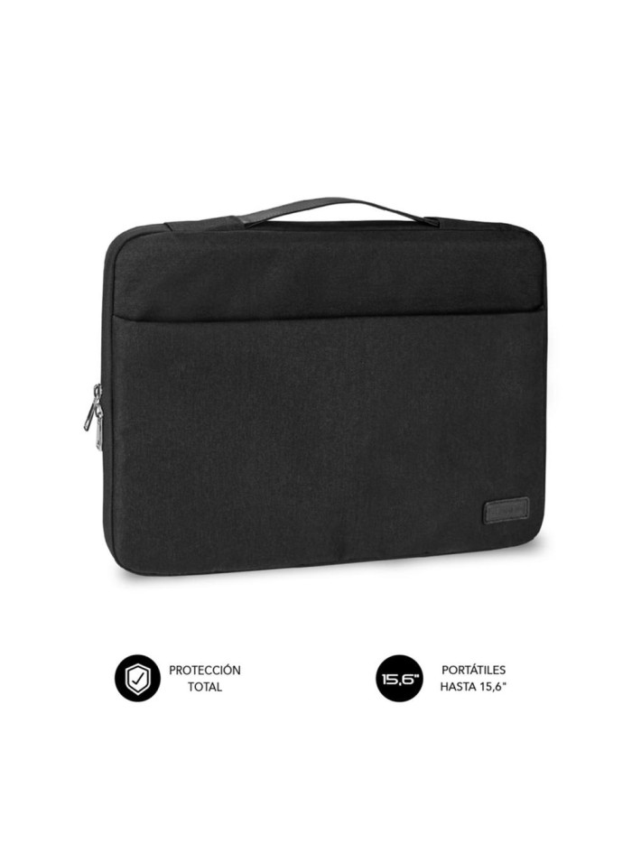 Funda para portatil subblim elegant laptop sleeve 15.6 pulgadas negro Funda para portatil subblim elegant laptop sleeve 15.6 pulgadas negro
