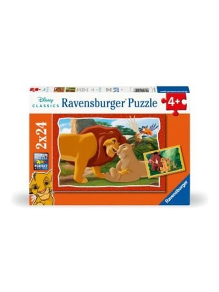 Puzzle ravensburger el rey leon 2x24 Puzzle ravensburger el rey leon 2x24