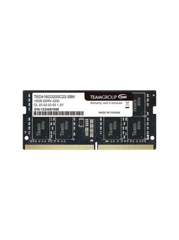Memoria ram ddr4 16gb teamgroup elite - 3200mhz - pc4 25600 - sodimm - cl22 - 1.2v Memoria ram ddr4 16gb teamgroup elite - 3200mhz - pc4 25600 - sodimm - cl22 - 1.2v