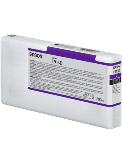 Cartucho tinta epson t913d violeta 200ml