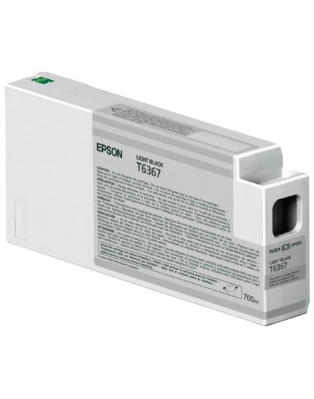 Cartucho tinta epson stylus photo 7900 - 9900 gris 700ml