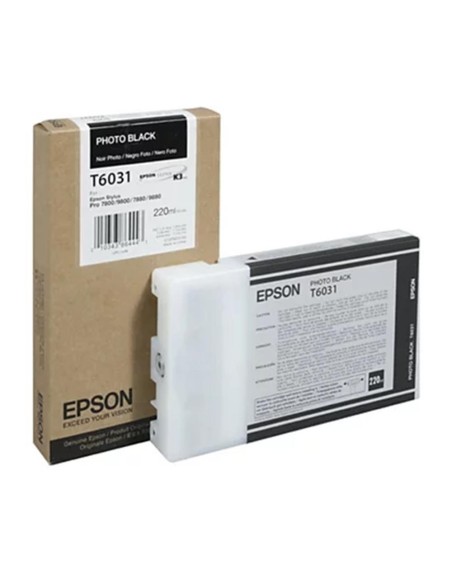 Cartucho tinta epson stylus pro 7880 - 9880 negro foto 220ml