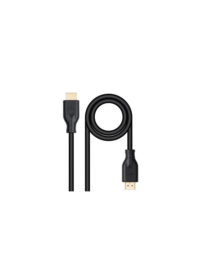 Cable hdmi v2 nanocable 1.m negro - macho - macho 4k@60hz 18gbps ccs Cable hdmi v2 nanocable 1.m negro - macho - macho 4k@60hz 18gbps ccs