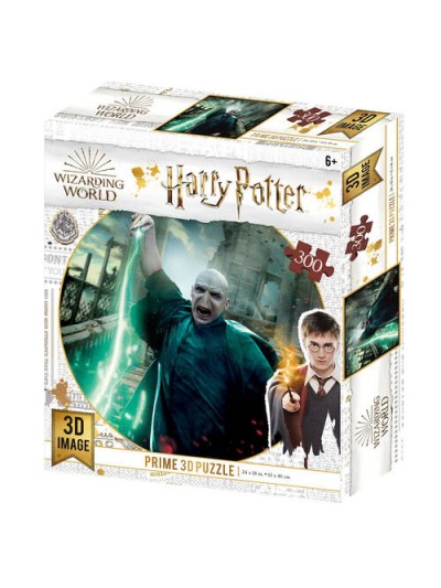 Puzzle 3d lenticular harry potter lord voldemort 300 piezas
