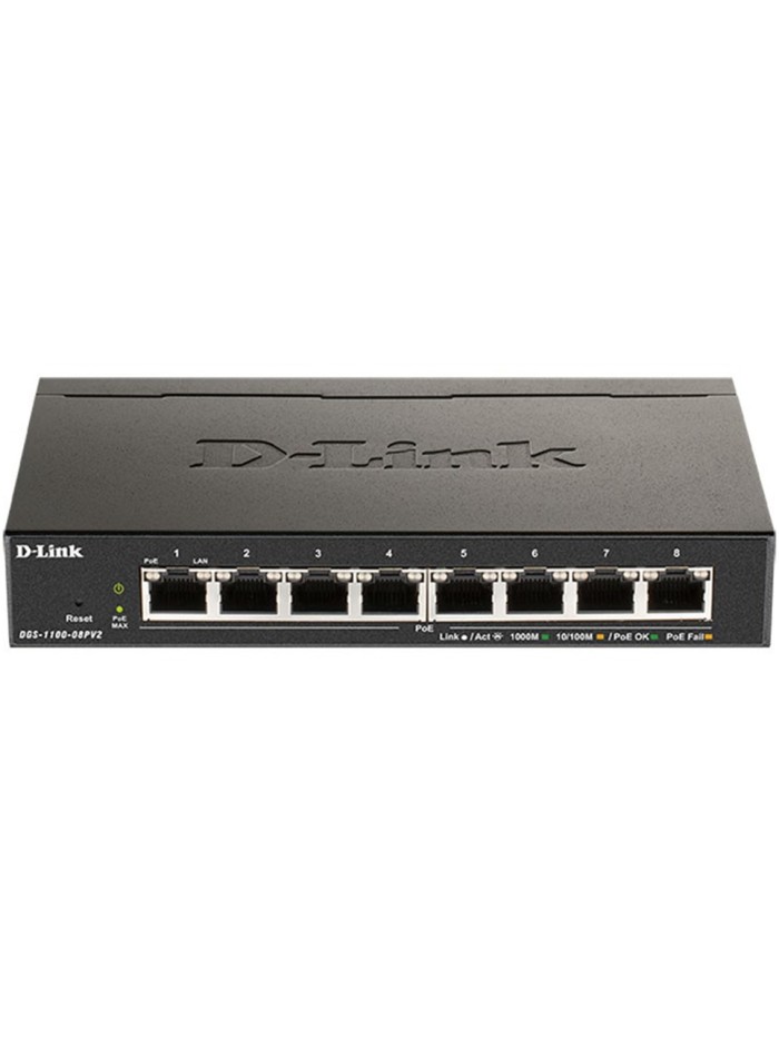 Switch d - link 8 puertos gestionable easysmart poe 64w Switch d - link 8 puertos gestionable easysmart poe 64w