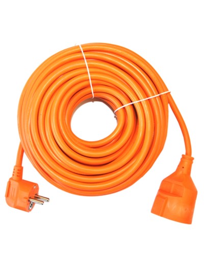 Prolongador de corriente silver electrics 25m - 3x 1.5mm - 250v - 16a - 3.500w naranja