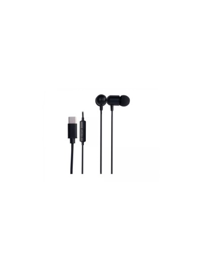 Auriculares intrauditivos fonestar x3 - nc - microfono - usb tipo c - negro