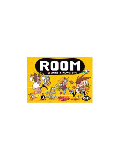 Juego de mesa gdm room - agus y los monstruos pegi 6