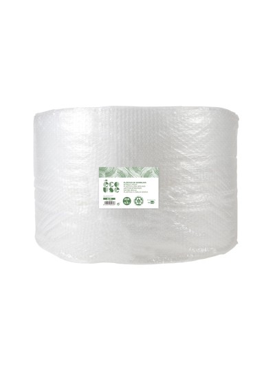 Plastico burbuja liderpapel ecouse 0.40x200m 30% de plastico reciclado