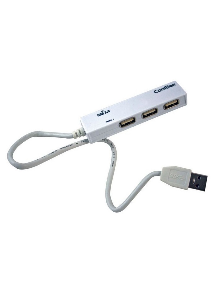 Hub coolbox 3 puertos usb 2.0 1 puerto usb 3.0 Hub coolbox 3 puertos usb 2.0 1 puerto usb 3.0