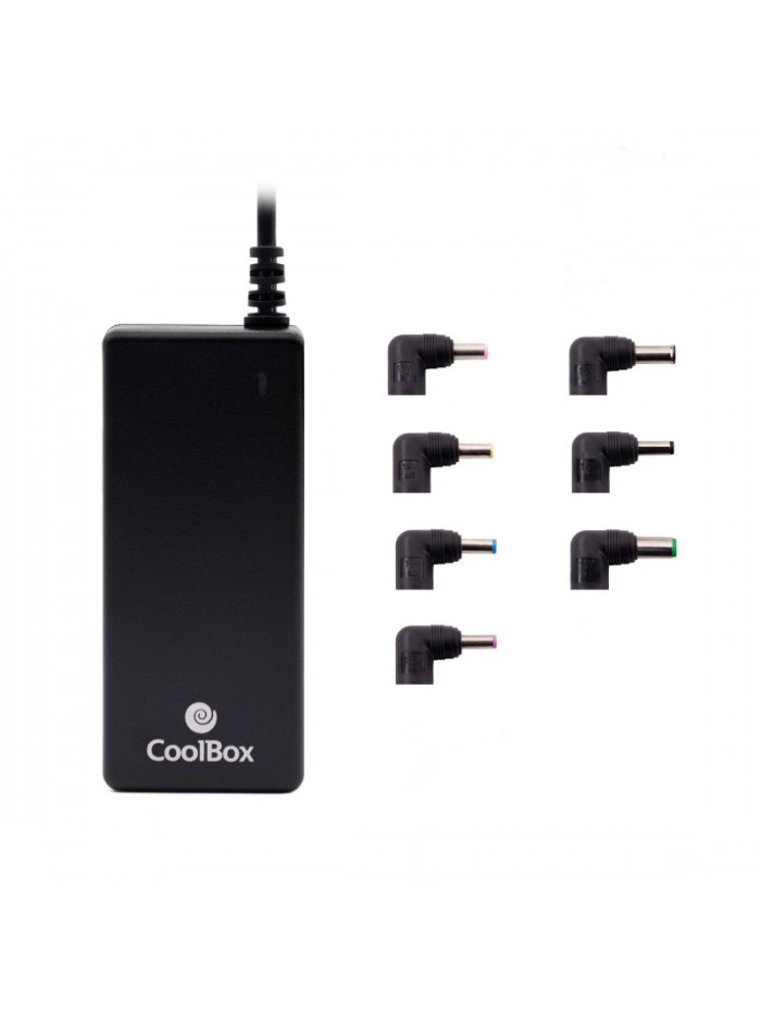 Adaptador cargador de corriente universal para portatiles coolbox 65w Adaptador cargador de corriente universal para portatiles coolbox 65w