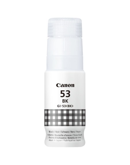 Botella tinta canon gi - 53bk negra