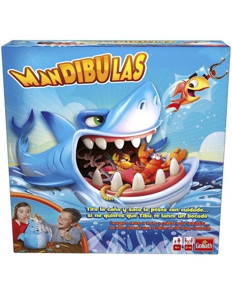 Juego de mesa mandibulas pegi 4