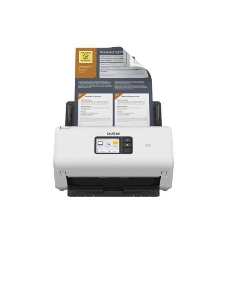 Escaner sobremesa brother ads - 4500w - 70ppm - duplex automatico - usb 3.0 - usb 2.0 - red - wifi - wifi direct - adf 60 hojas