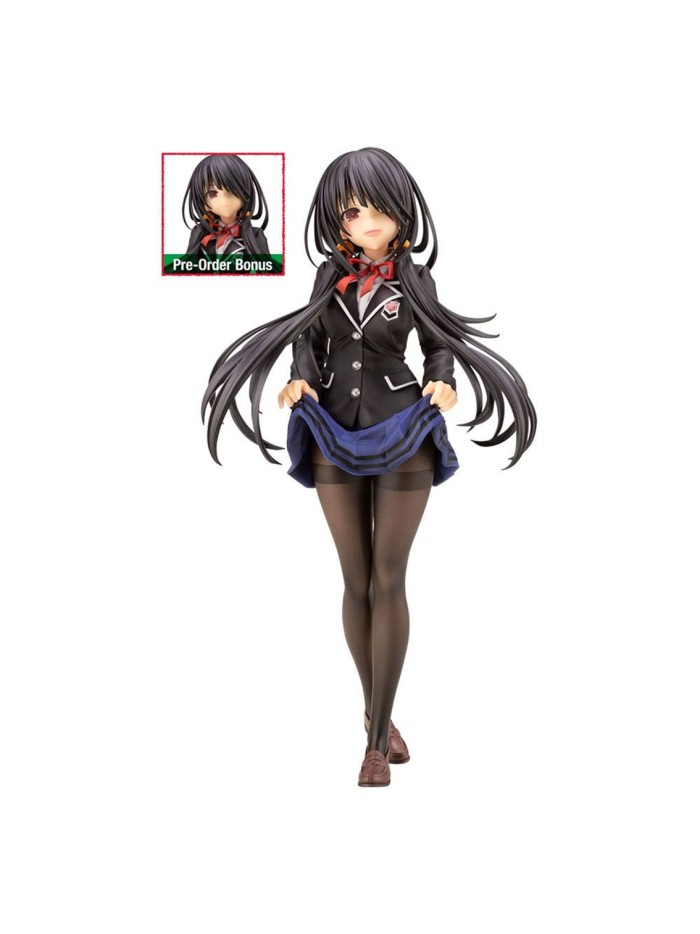 Figura kotobukiya date a live kurumi tokisaki school uniform bonus edition 23 cm Figura kotobukiya date a live kurumi tokisaki school uniform bonus edition 23 cm