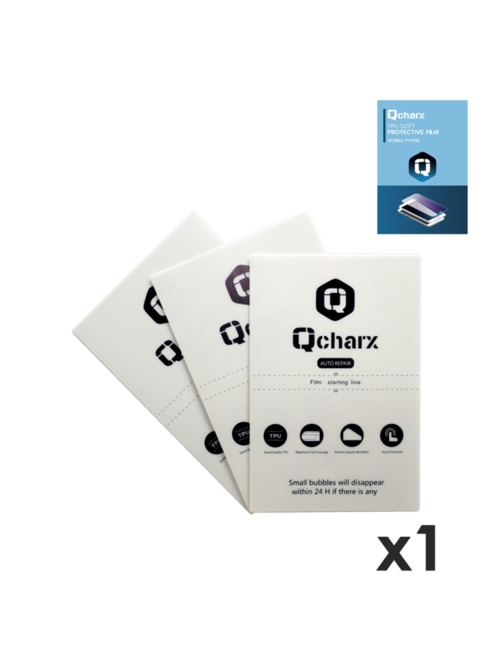 Laminas de proteccion frontales qcharx hidrogel autoreparación qx1 1 unidad Laminas de proteccion frontales qcharx hidrogel autoreparación qx1 1 unidad