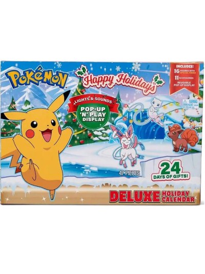 Calendario adviento pokemon deluxe holiday 2022 version de - fr - nl