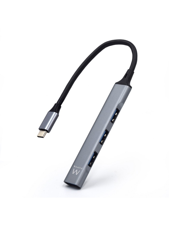 Hub usb ewent 4 puertos - 1 x usb 3.2 - 3 x usb 2.0 - usb tipo c Hub usb ewent 4 puertos - 1 x usb 3.2 - 3 x usb 2.0 - usb tipo c