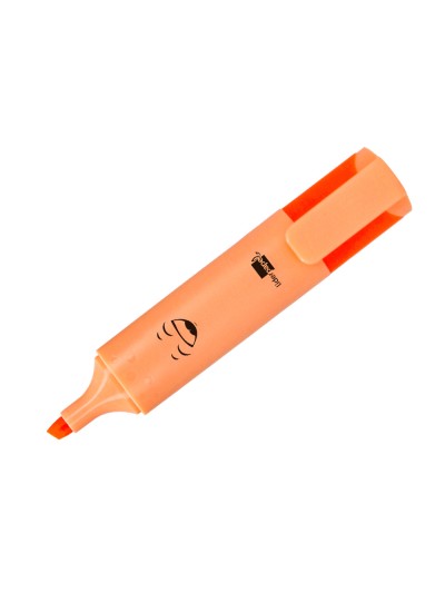 Rotulador liderpapel fluorescente pastel punta biselada estuche de 6 unidades colores surtidos