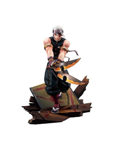 Figura megahouse demon slayer kimetsu no yaiba estatua g.e.m. 1 - 8 tengen uzui