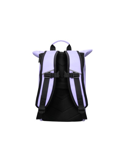 Cartera antartik mochila waterproof enrollable diseño casual color lavanda 480x130x280 mm