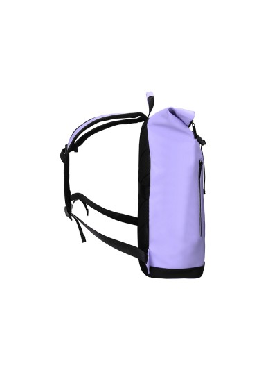 Cartera antartik mochila waterproof enrollable diseño casual color lavanda 480x130x280 mm