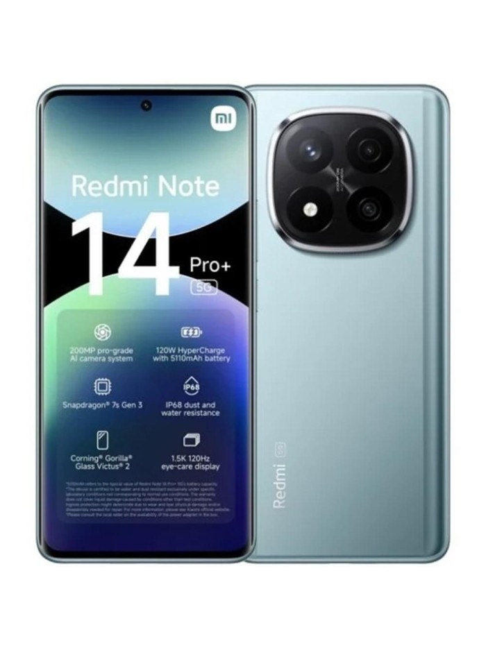 Movil xiaomi redmi note 14 pro+ 5g 8 - 256gb azul Movil xiaomi redmi note 14 pro+ 5g 8 - 256gb azul