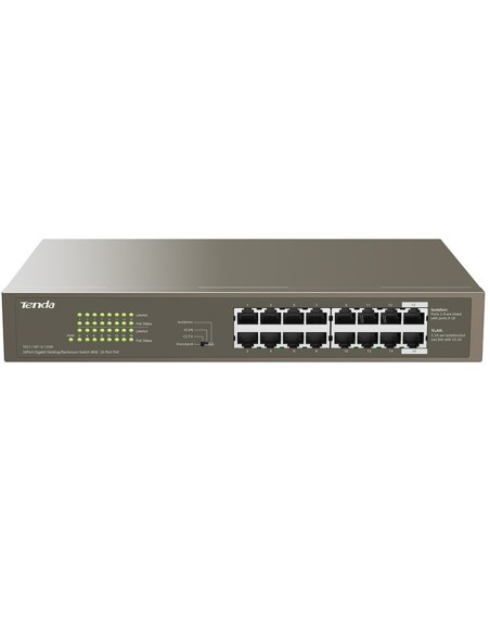 Switch 16 puertos gigabit ethernet 10 - 100 - 1000 tenda