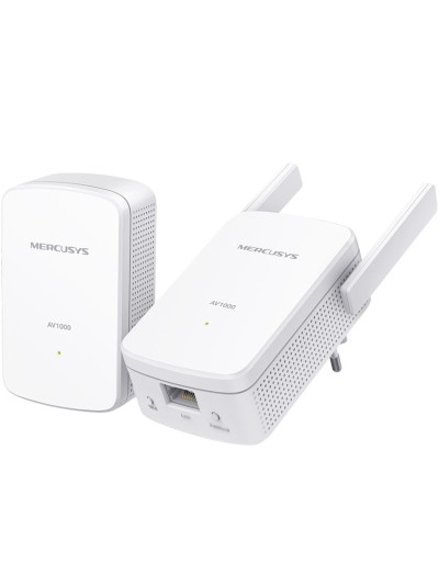 Kit de repetidores wifi mercusys mp510 kit av1000 gigabit - 300mbps - pack 2 unidades