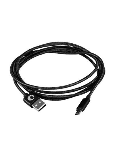 Cable silver ht miicro usb smart led luxury - macho - macho - 1.5m - gris oscuro