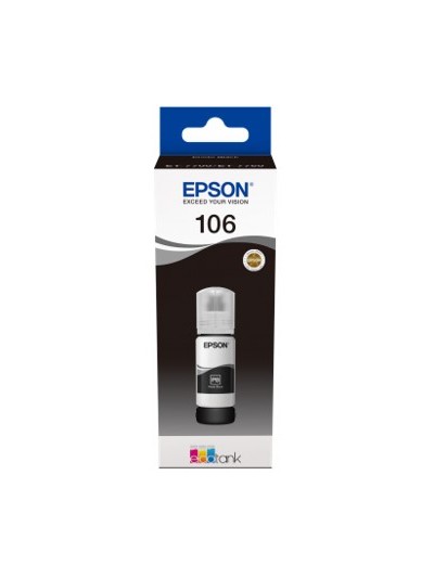 Cartucho tinta epson c13t00r140 106 ecotank foto negro ink et - 7700 - et - 7750